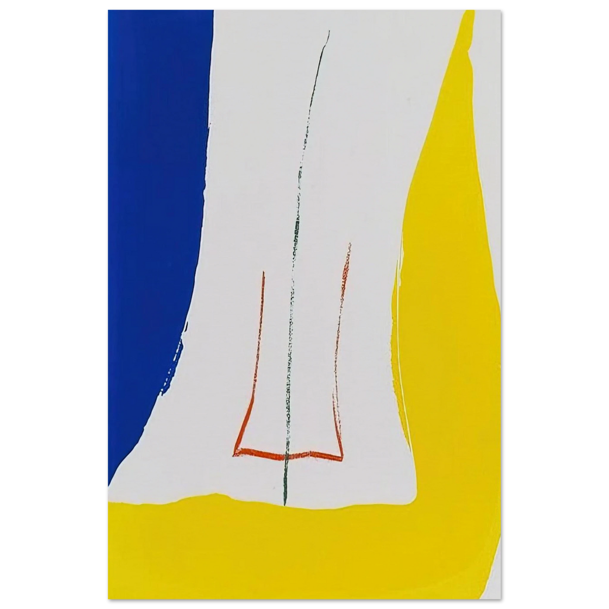 Sun Corner - 1968 Poster | Helen Frankenthaler Poster | Frankenthaler Helen