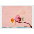 Flirt - 1995 Framed Poster | Helen Frankenthaler Framed Prints Wall Art | Frankenthaler Helen