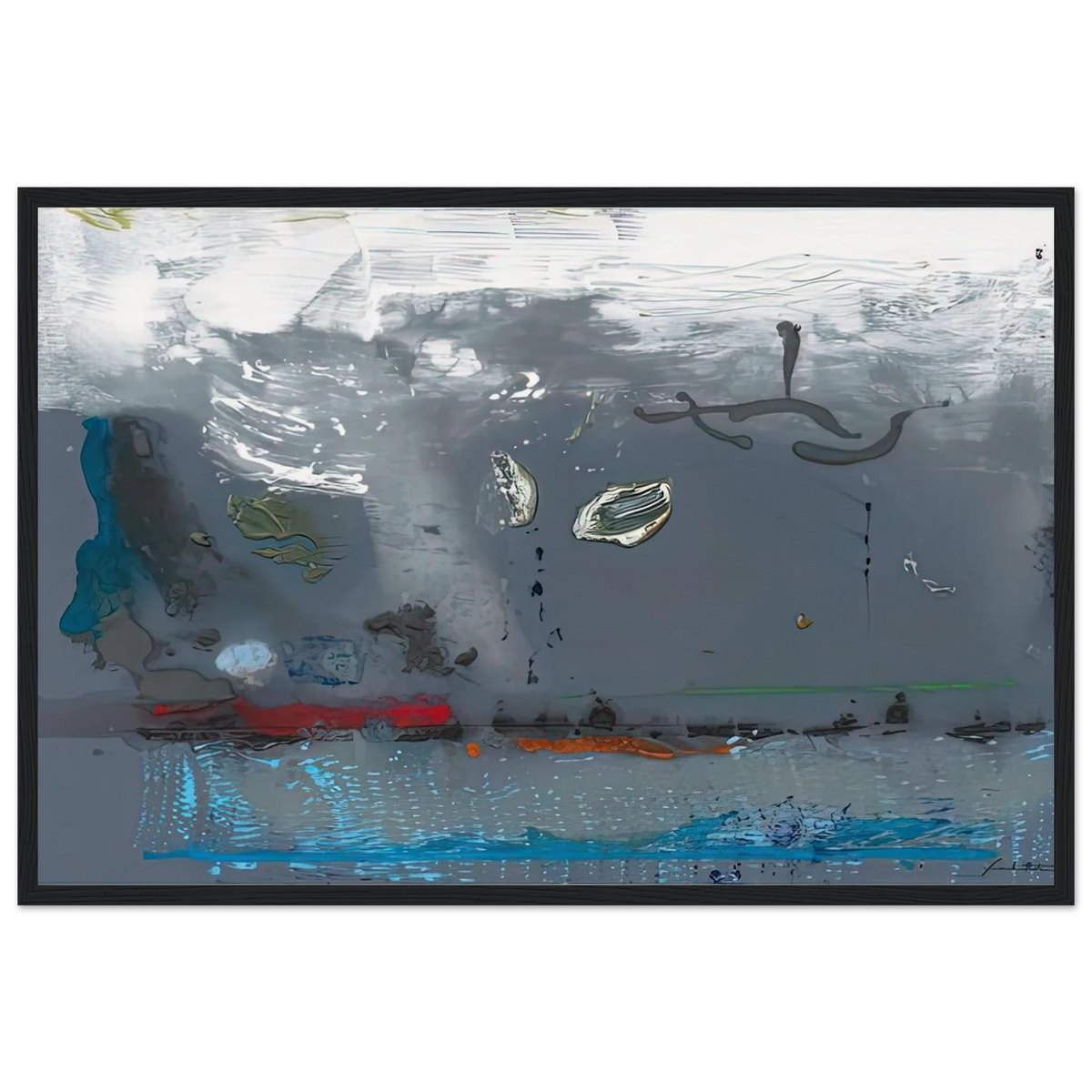 Vespers, 1992- Framed Poster | Helen Frankenthaler Framed Prints Wall Art | Frankenthaler Helen