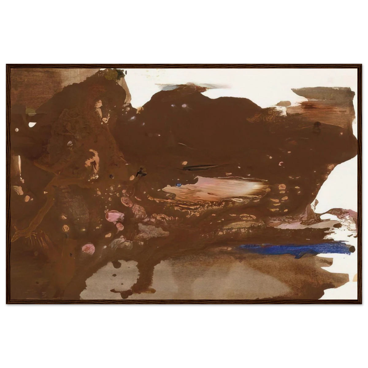 Untitled - 1978 Framed Poster | Helen Frankenthaler Framed Prints Wall Art | Frankenthaler Helen