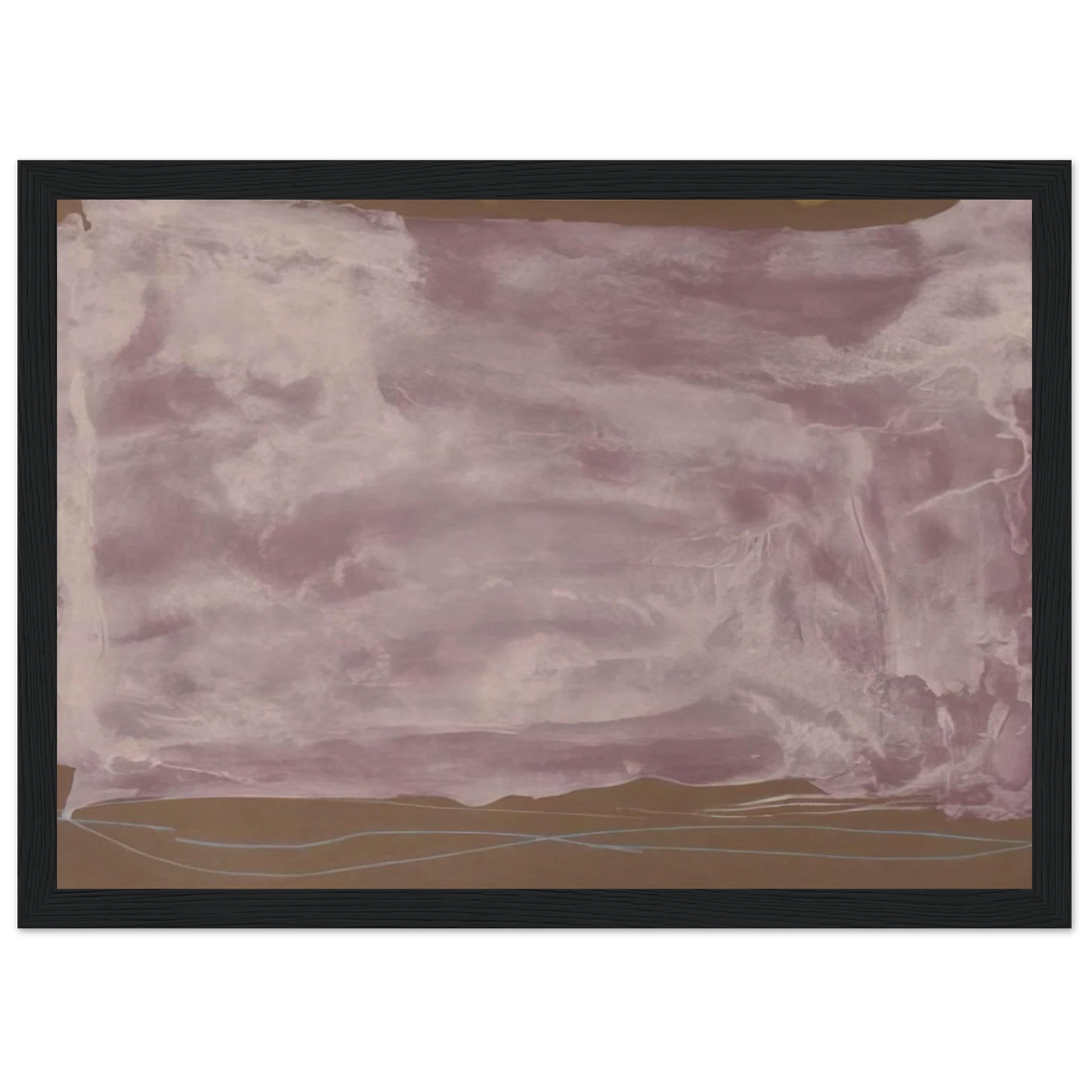 Soho Dreams - 1987 Framed Poster | Helen Frankenthaler Framed Prints Wall Art | Frankenthaler Helen