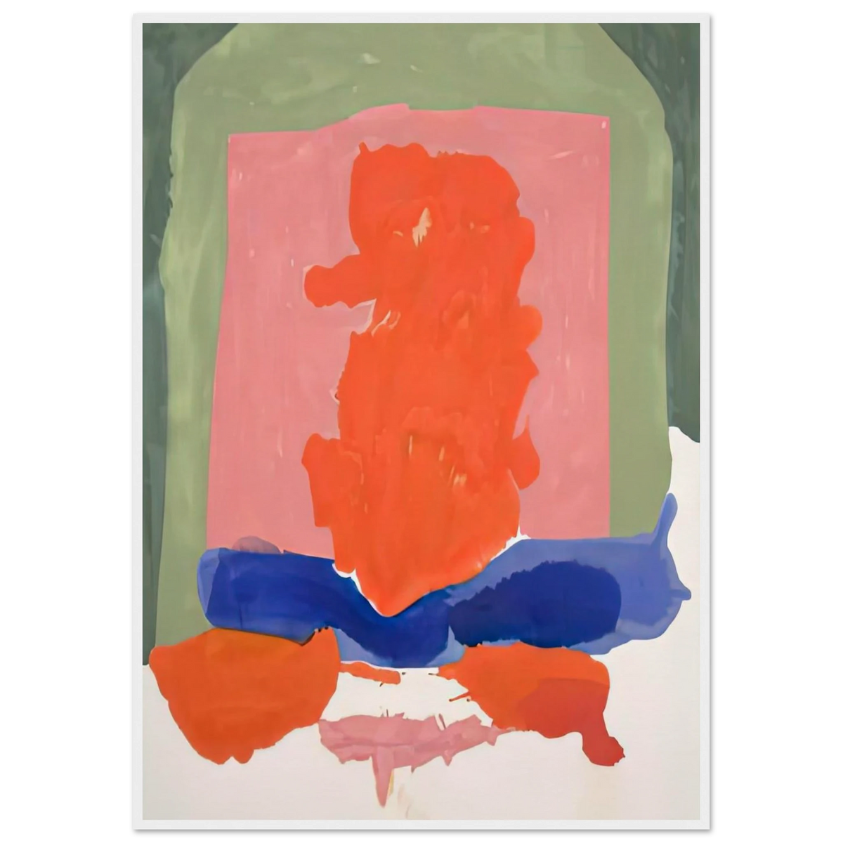 Small's Paradise, 1964- Framed Poster | Helen Frankenthaler Framed Prints Wall Art | Frankenthaler Helen