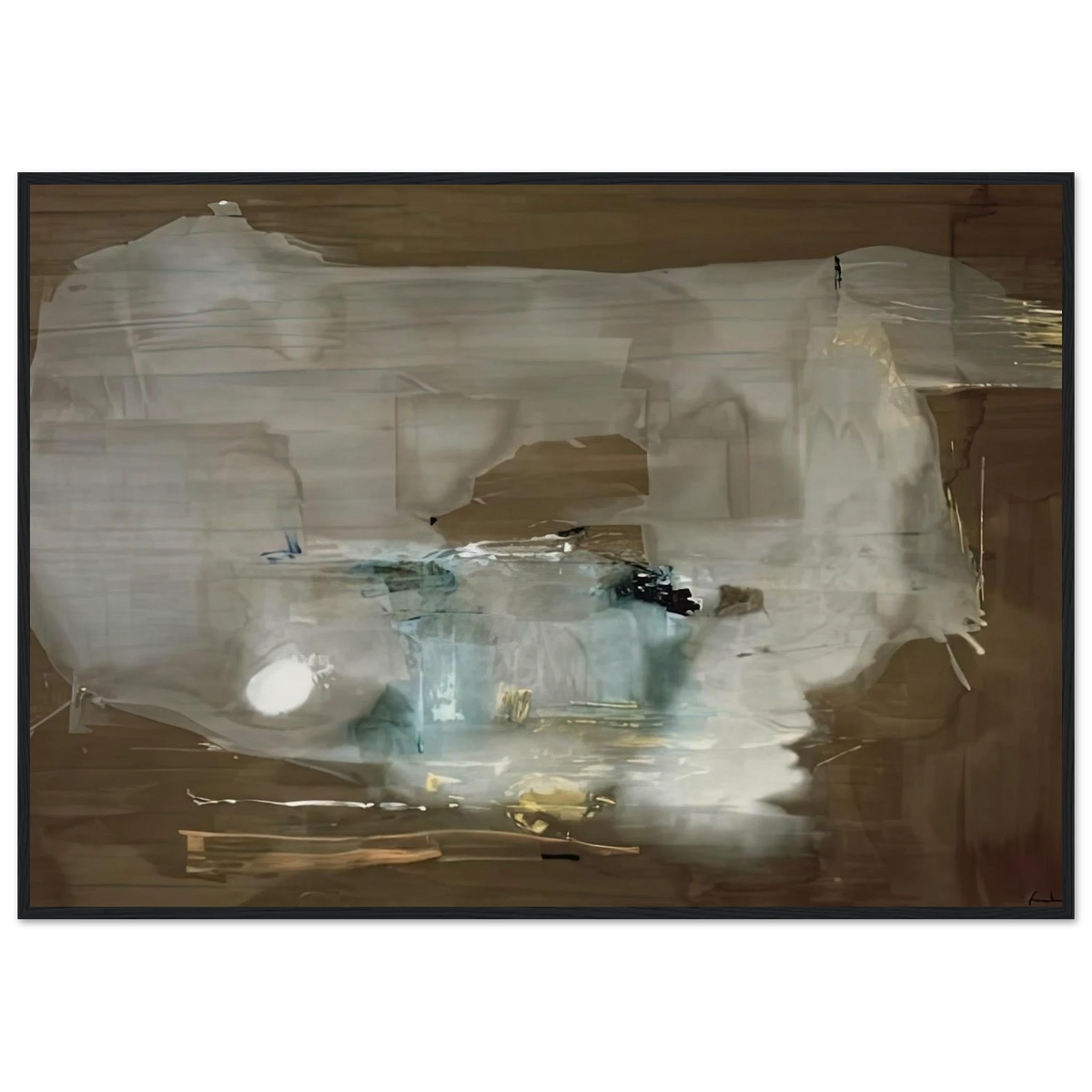 M, 1977- Framed Poster | Helen Frankenthaler Framed Prints Wall Art | Frankenthaler Helen