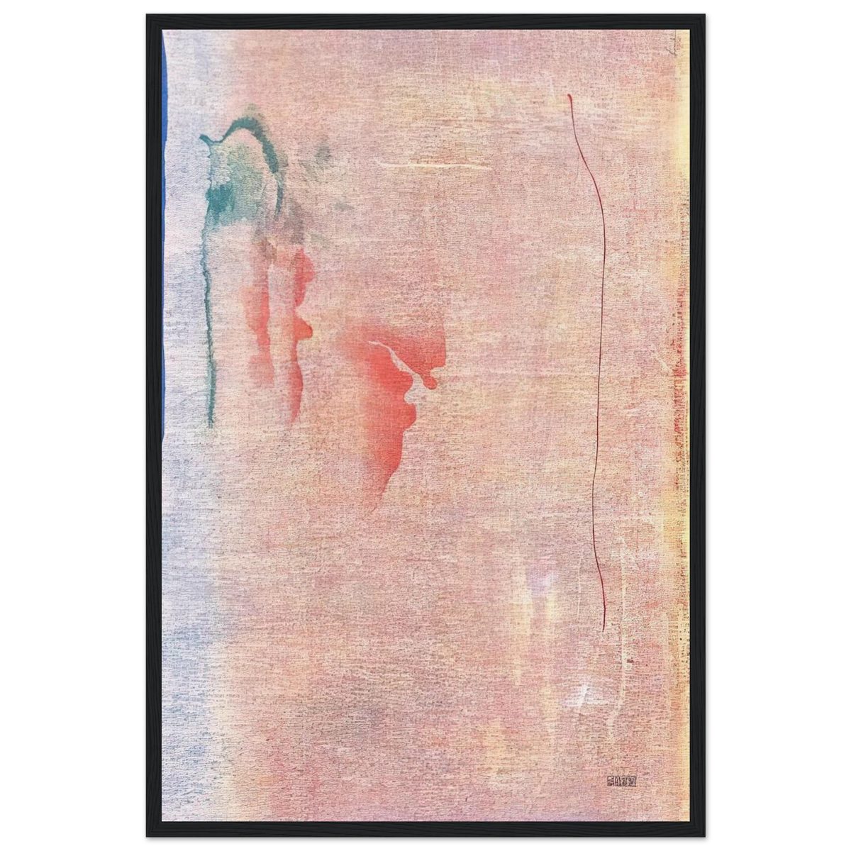 Cedar Hill - 1983 Framed Poster | Helen Frankenthaler Framed Prints Wall Art | Frankenthaler Helen
