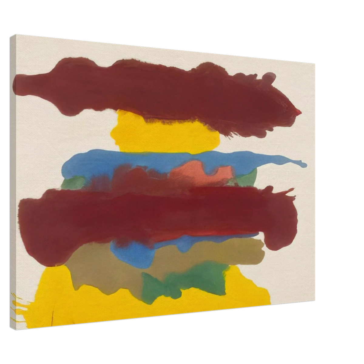 Weather Change - 1963 Canvas | Helen Frankenthaler Canvas | Frankenthaler Helen