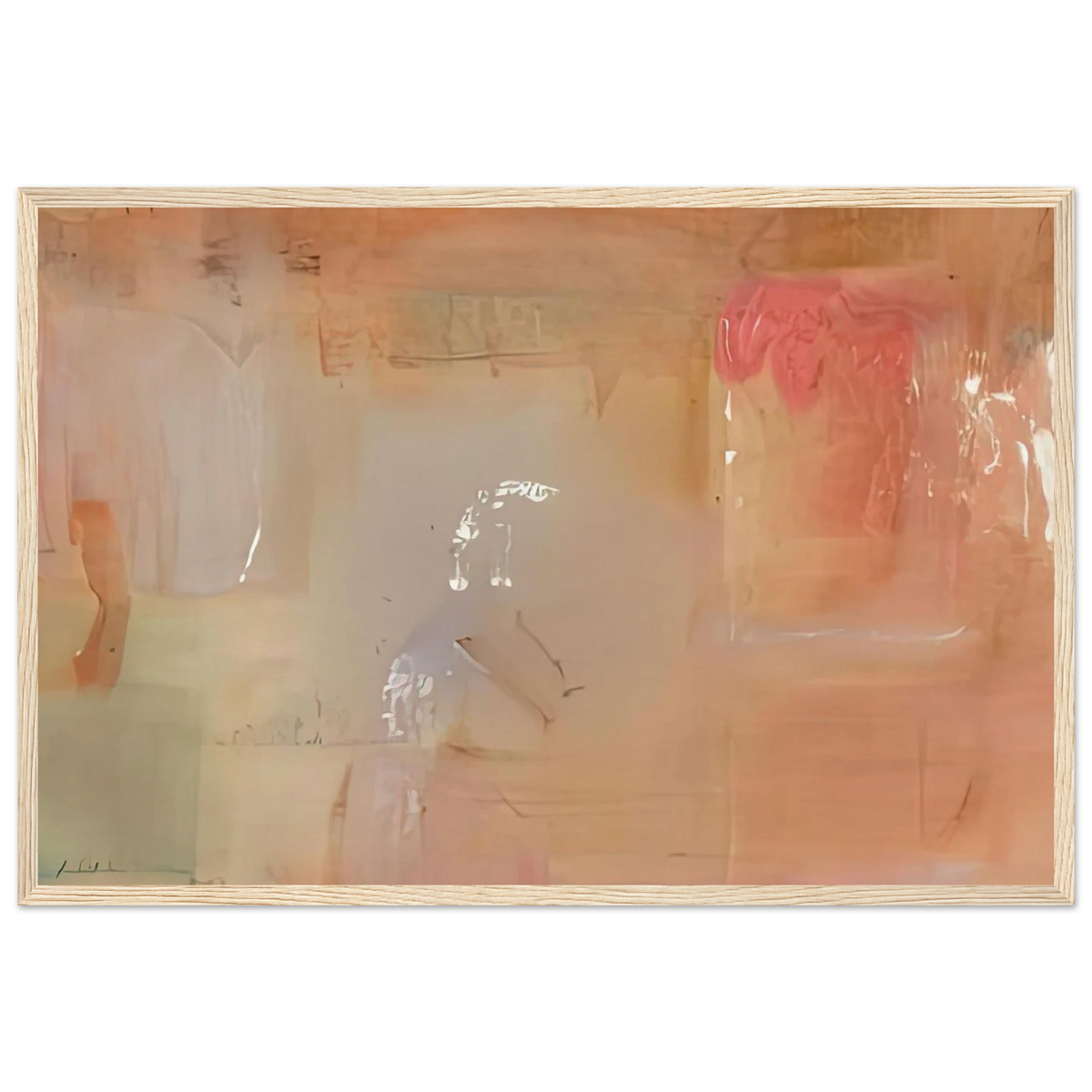 Feather, 1979- Framed Poster | Helen Frankenthaler Framed Prints Wall Art | Frankenthaler Helen