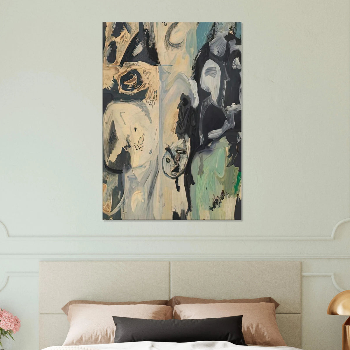 Untitled, 1950- Canvas | Helen Frankenthaler Canvas | Frankenthaler Helen