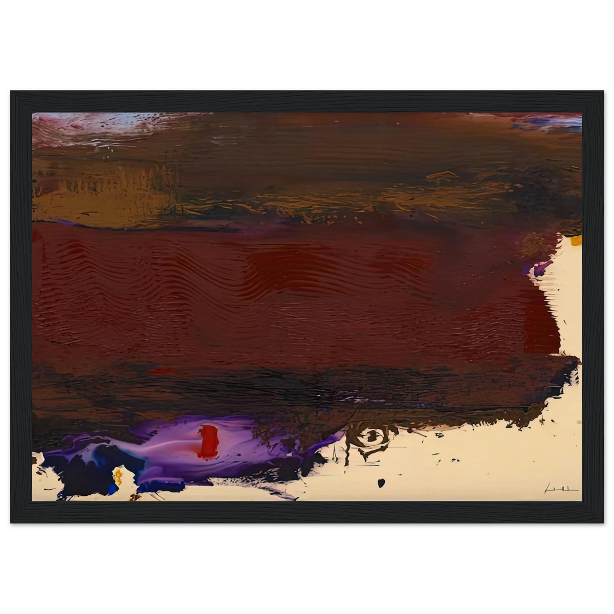 Requiem, 1992- Framed Poster | Helen Frankenthaler Framed Prints Wall Art | Frankenthaler Helen
