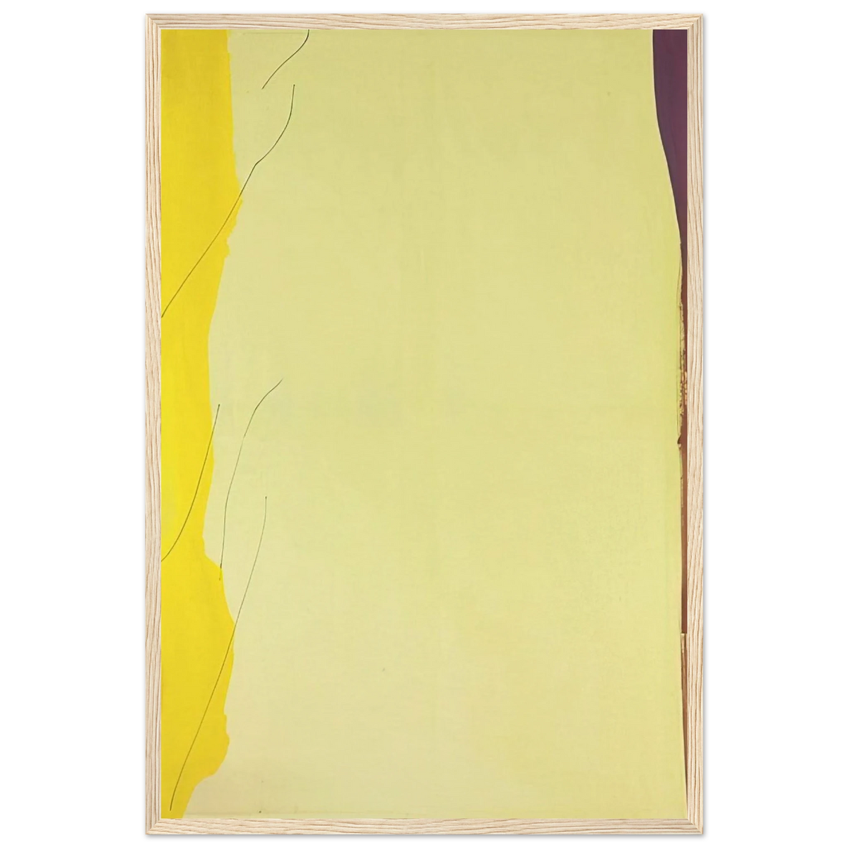 Distillation - 1973 Framed Poster | Helen Frankenthaler Framed Prints Wall Art | Frankenthaler Helen