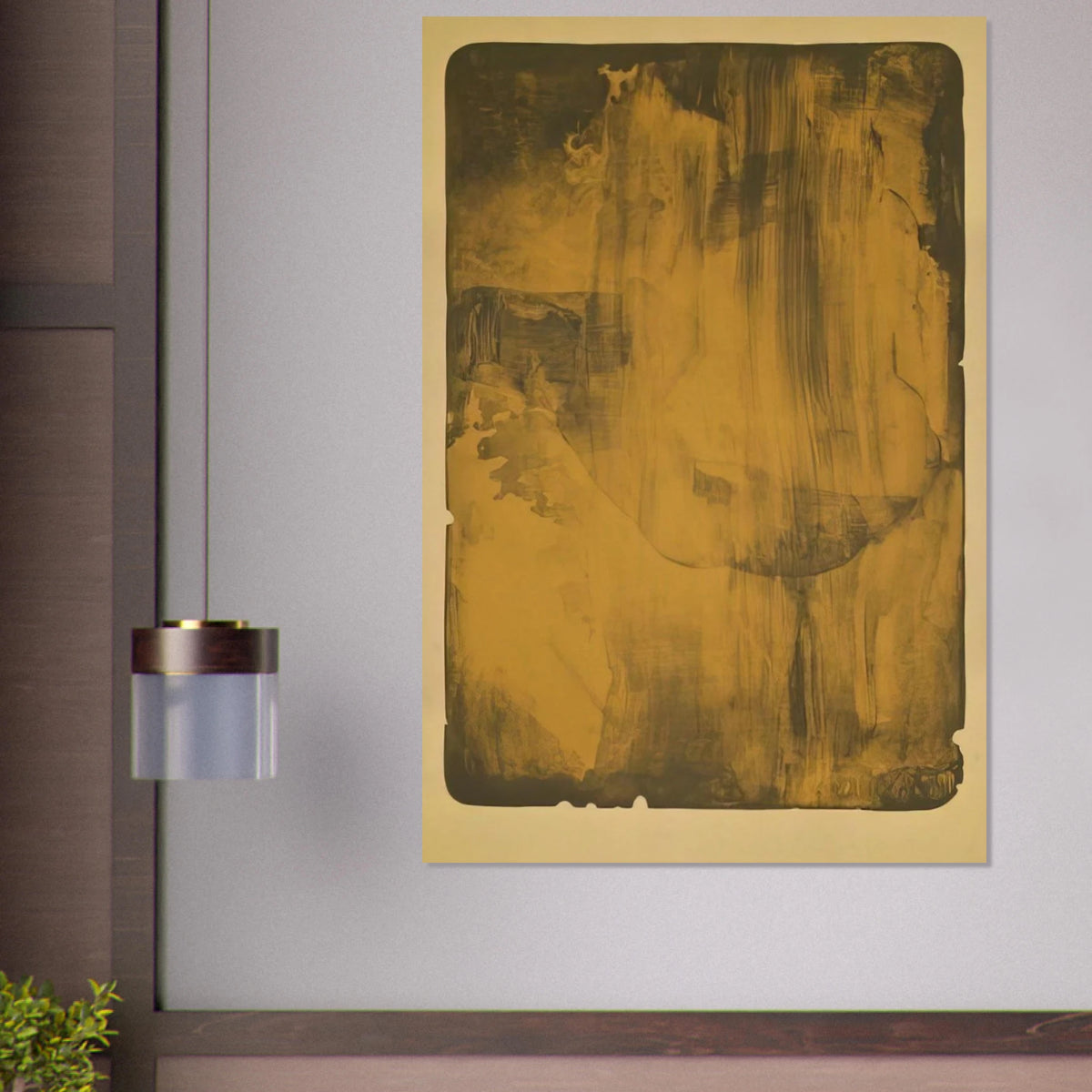 Bronze Smoke - 1978 Poster | Helen Frankenthaler Poster | Frankenthaler Helen