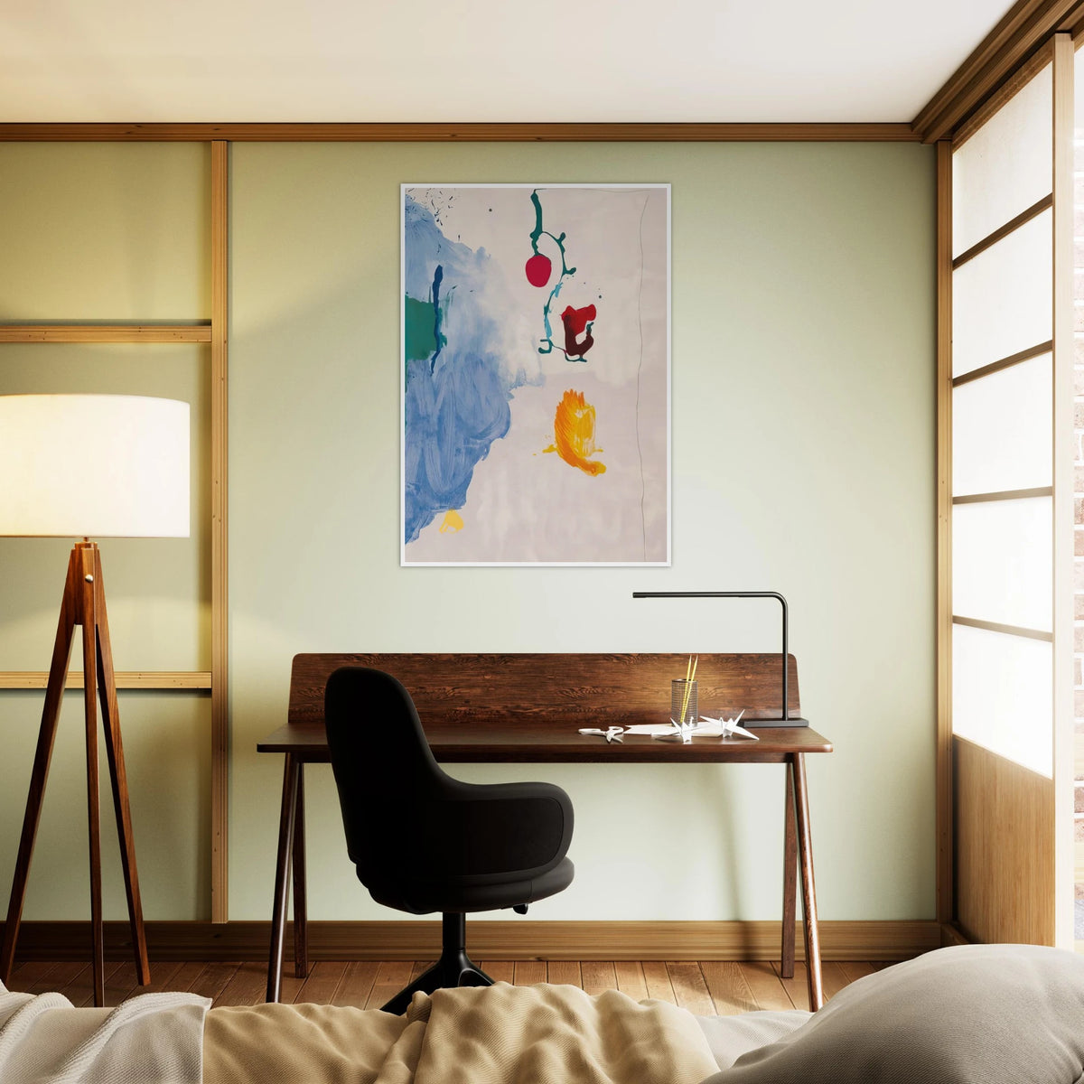 Eve - 1995 Framed Poster | Helen Frankenthaler Framed Prints Wall Art | Frankenthaler Helen