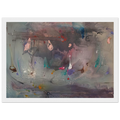 Grey Fireworks, 1982- Framed Poster | Helen Frankenthaler Framed Prints Wall Art | Frankenthaler Helen