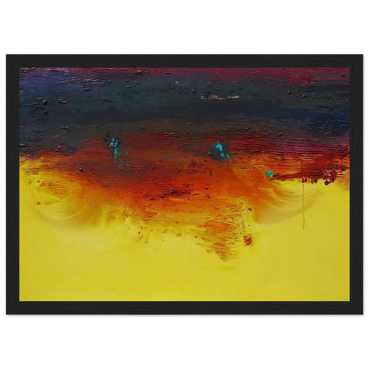 Adirondacks - 1992 Framed Poster | Helen Frankenthaler Framed Prints Wall Art | Frankenthaler Helen