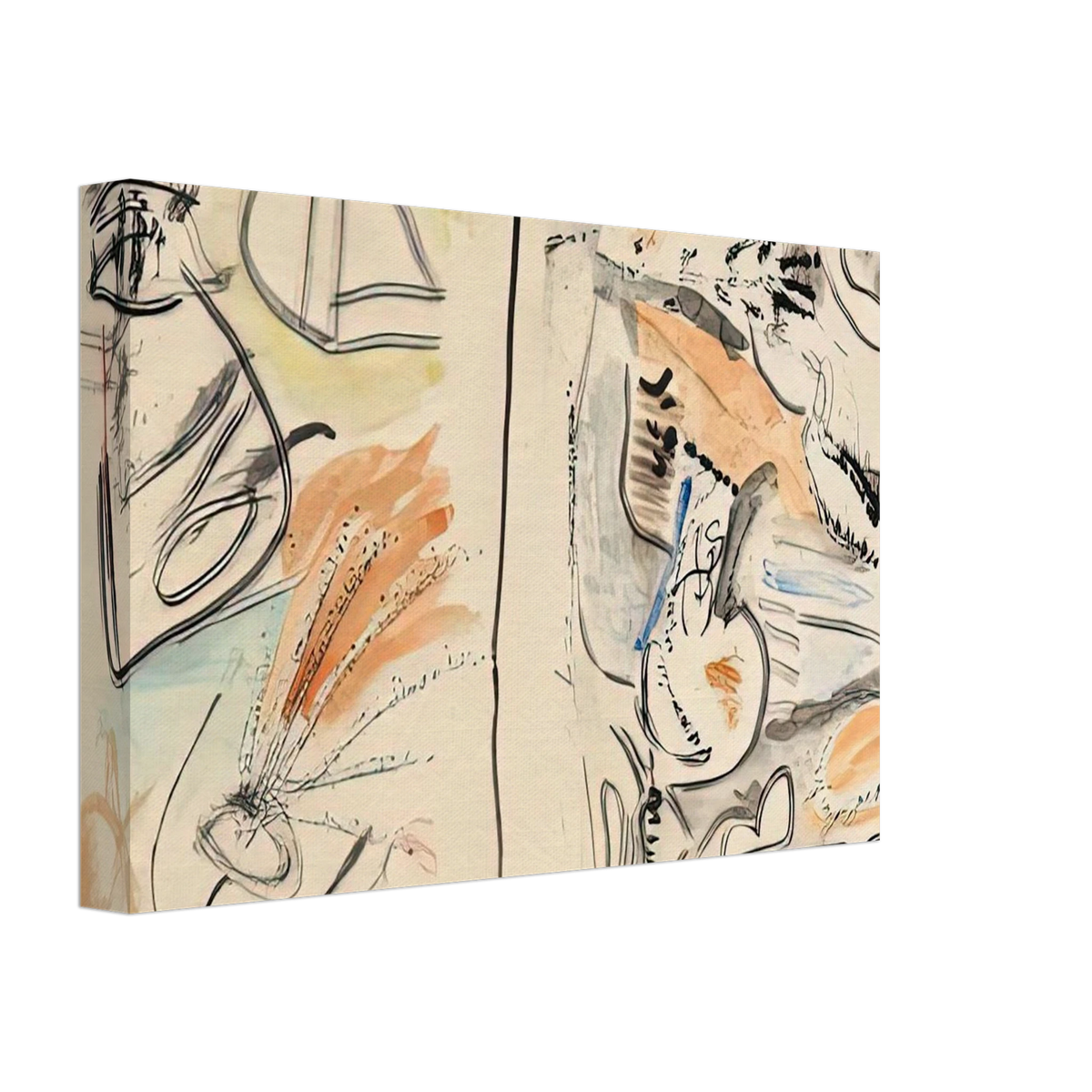 Window Shade No. 2, 1952- Canvas | Helen Frankenthaler Canvas | Frankenthaler Helen
