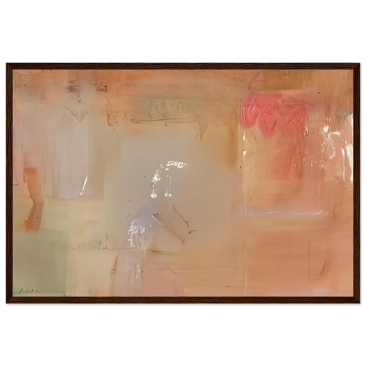 Feather, 1979- Framed Poster | Helen Frankenthaler Framed Prints Wall Art | Frankenthaler Helen