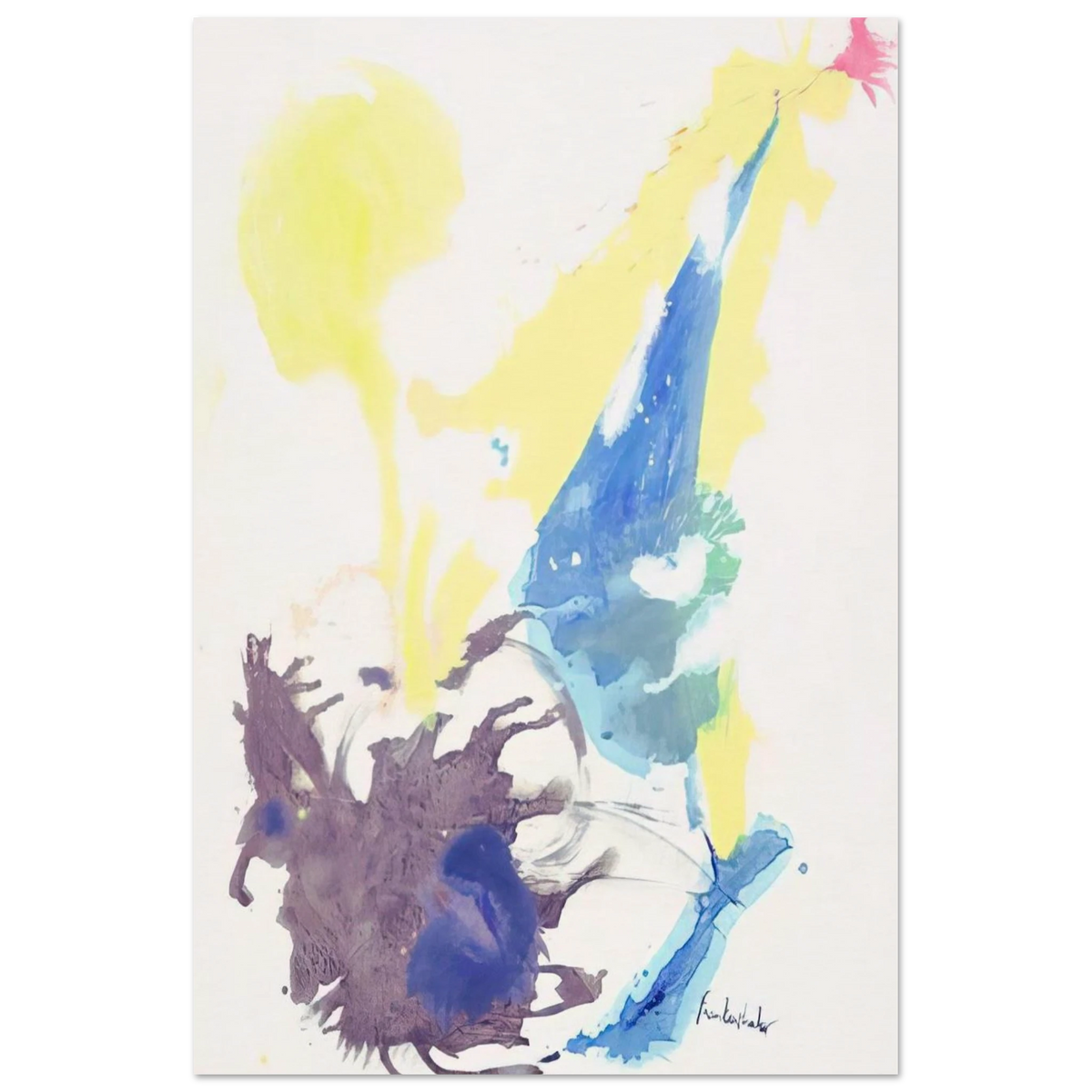 Moving Day - 1961 Poster | Helen Frankenthaler Poster | Frankenthaler Helen