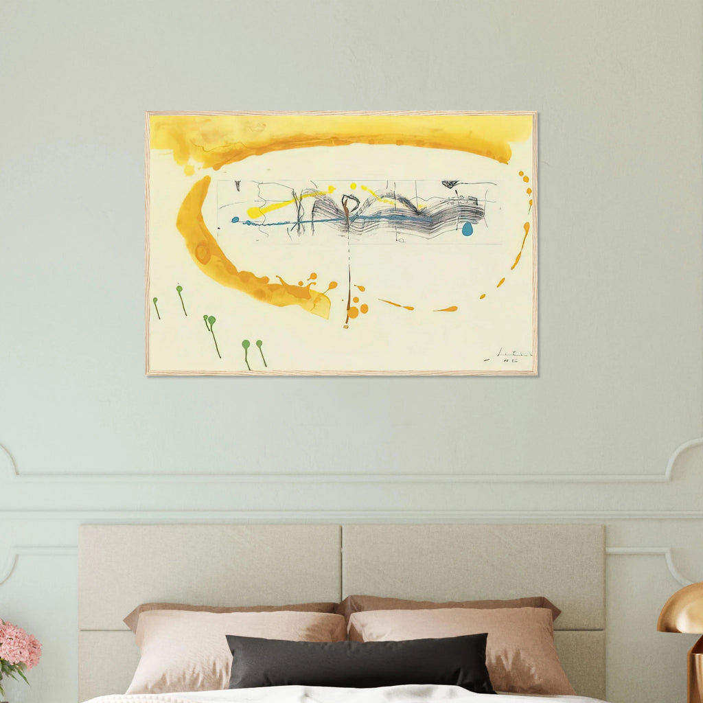 Making Music - 2000 Framed Poster | Helen Frankenthaler Framed Prints Wall Art | Frankenthaler Helen