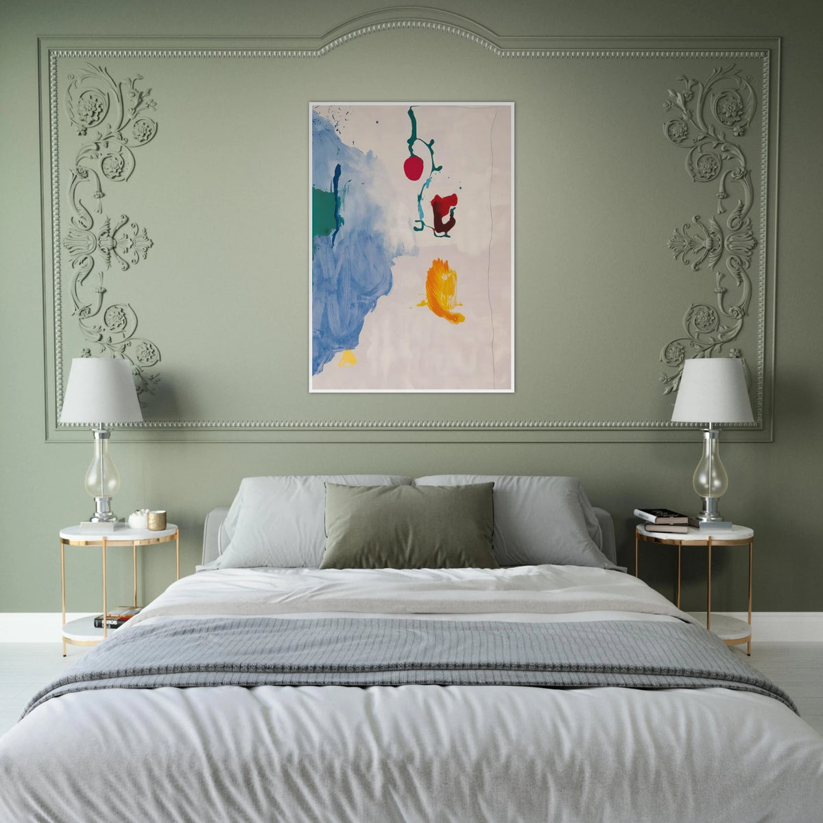 Eve - 1995 Framed Poster | Helen Frankenthaler Framed Prints Wall Art | Frankenthaler Helen