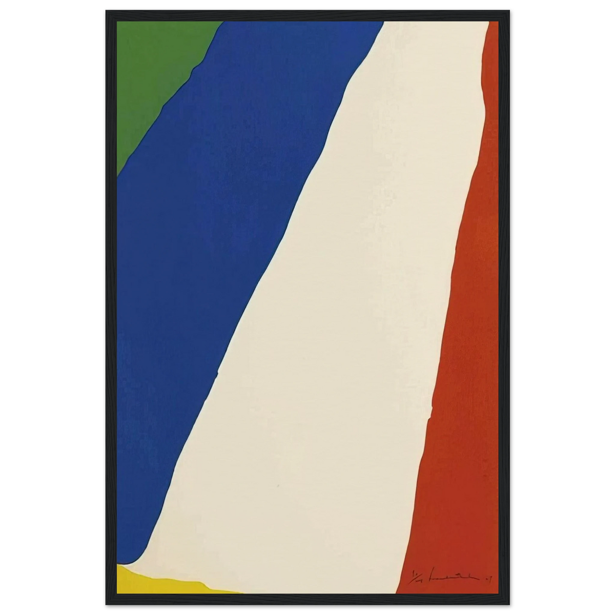 Untitled - 1967 Framed Poster | Helen Frankenthaler Framed Prints Wall Art | Frankenthaler Helen