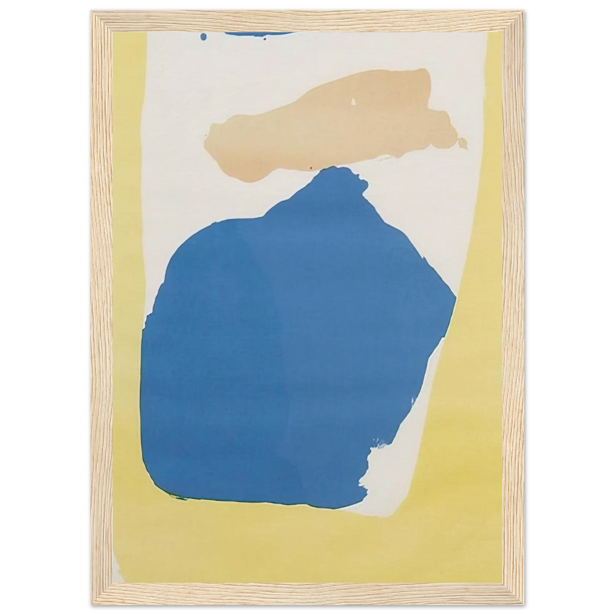 Frankenthaler Preview - 1965 Framed Poster | Helen Frankenthaler Framed Prints Wall Art | Frankenthaler Helen