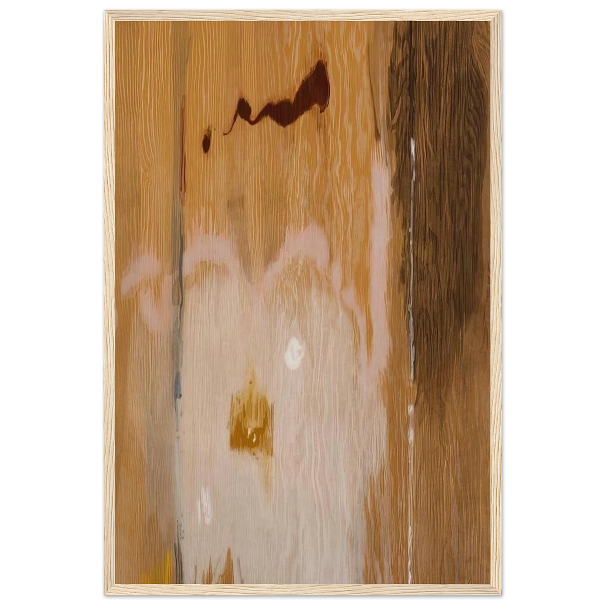 Tales of Genji VI - 1998 Framed Poster | Helen Frankenthaler Framed Prints Wall Art | Frankenthaler Helen