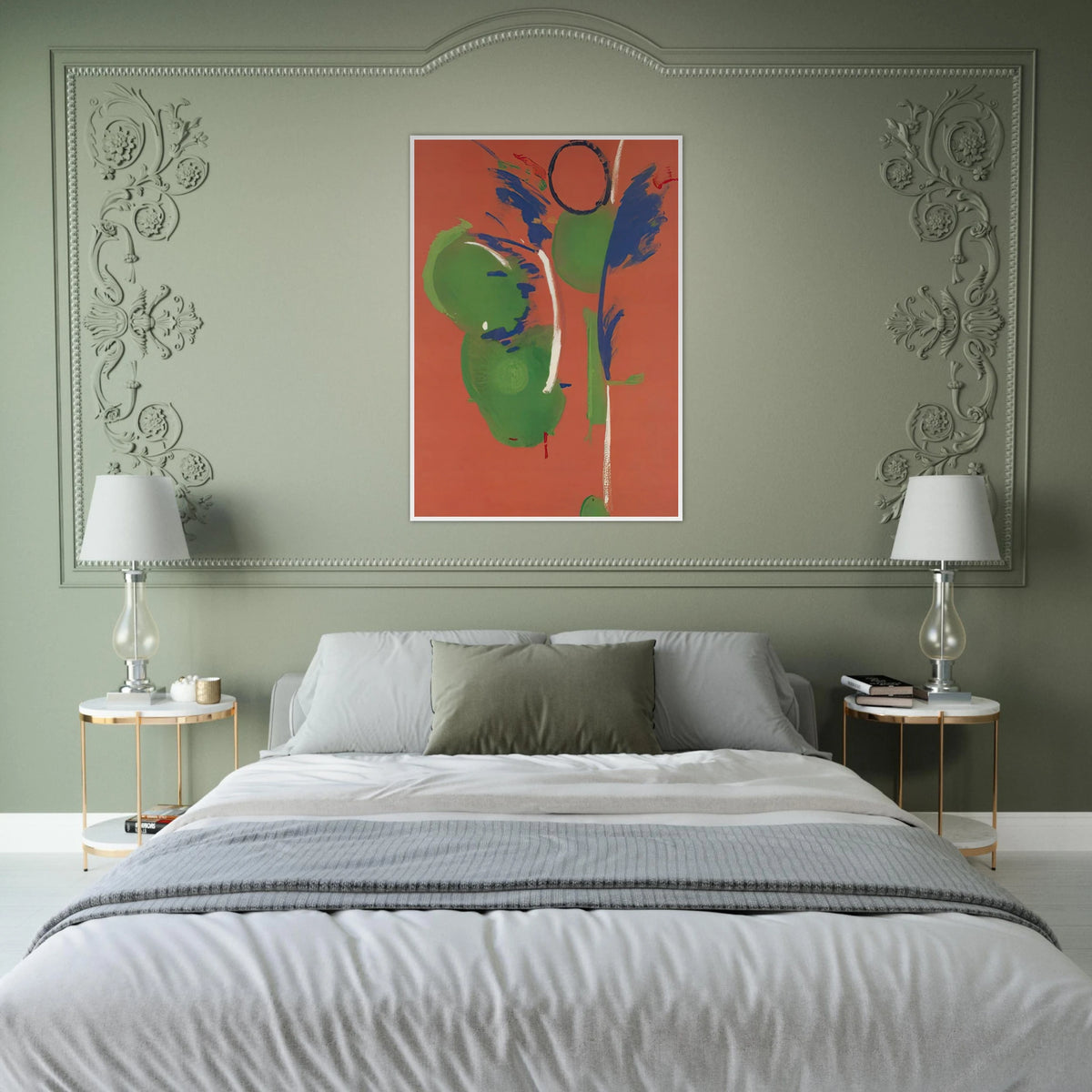 Mary, Mary - 1987 Framed Poster | Helen Frankenthaler Framed Prints Wall Art | Frankenthaler Helen