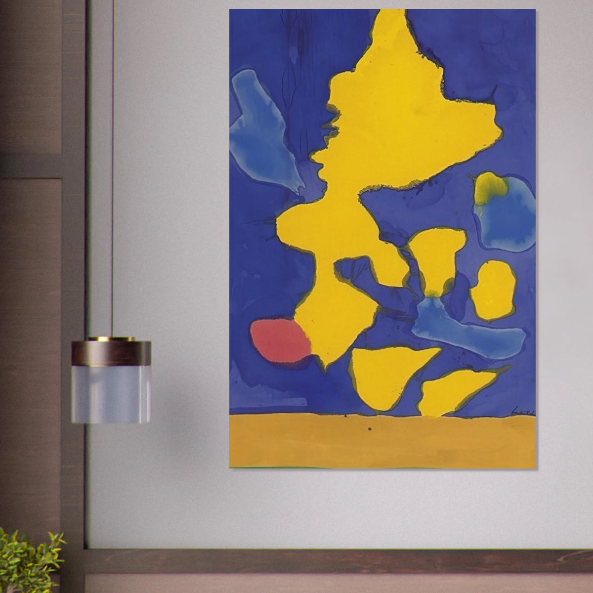 Saturn Revisited - 1964 Poster | Helen Frankenthaler Poster | Frankenthaler Helen