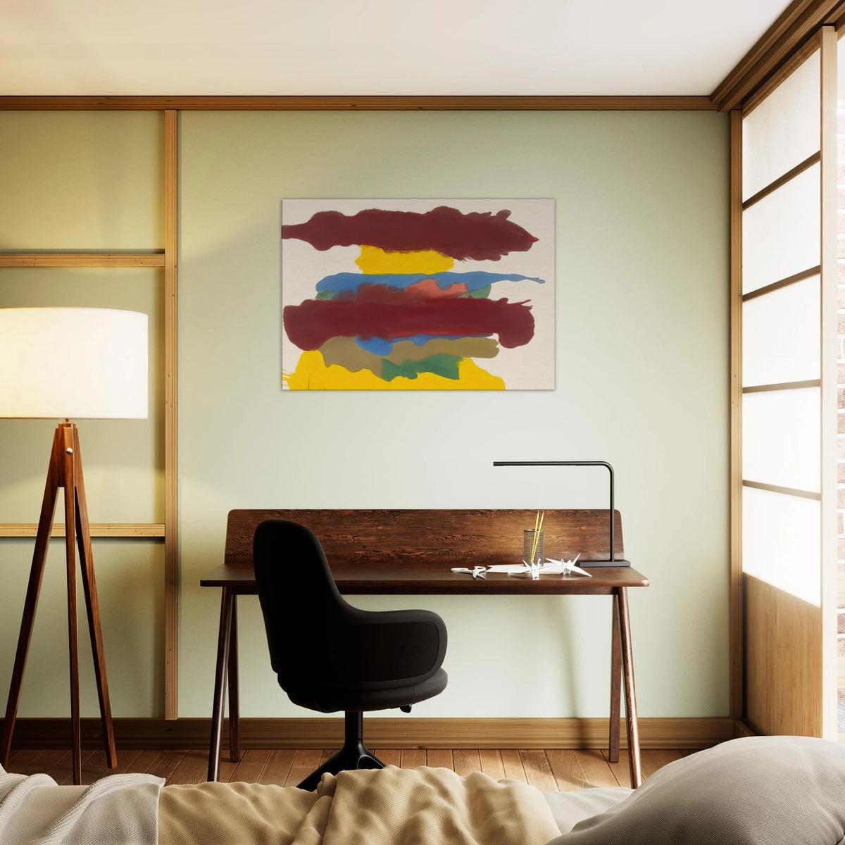 Weather Change - 1963 Canvas | Helen Frankenthaler Canvas | Frankenthaler Helen
