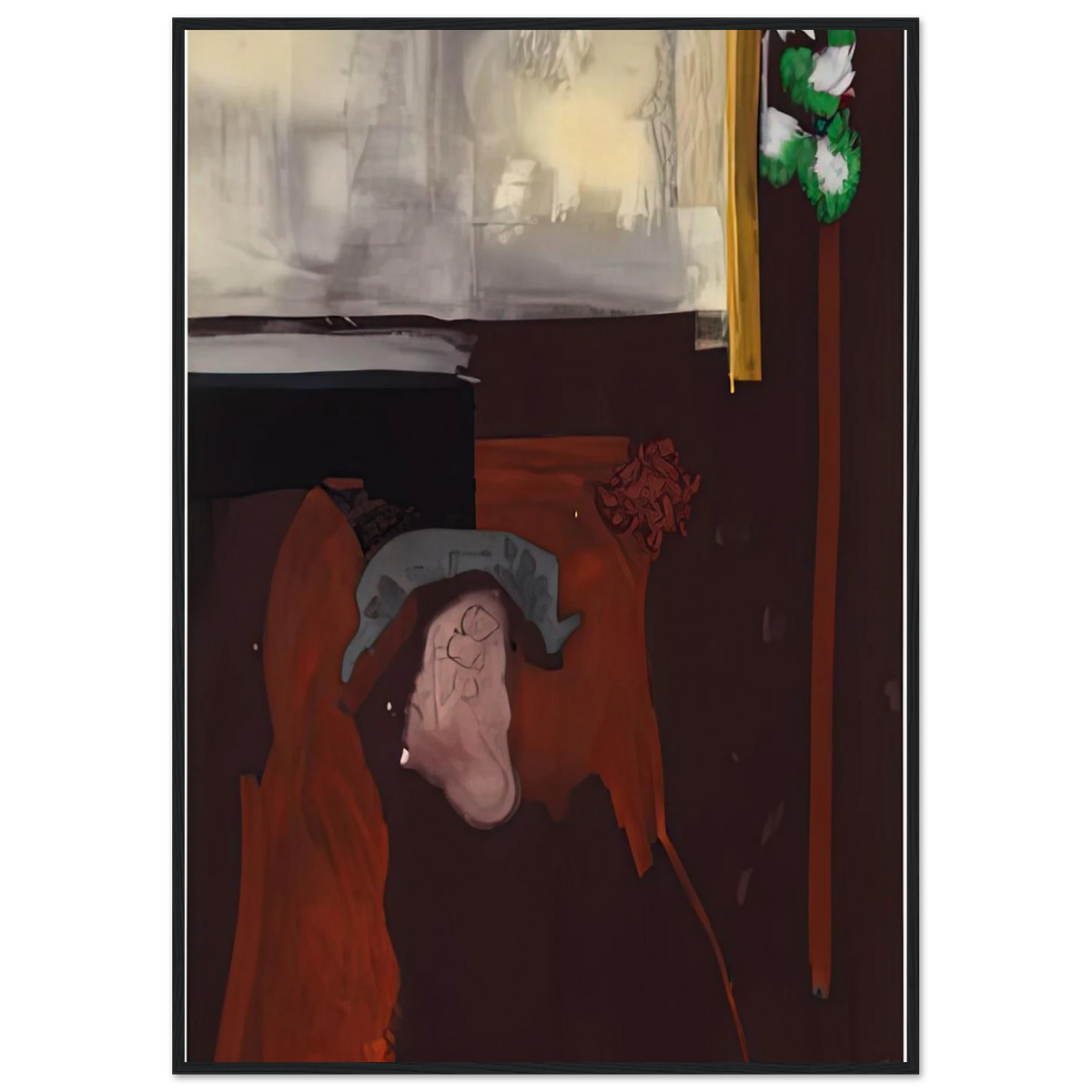 The Widow of Fantin Latour, 1988- Framed Poster | Helen Frankenthaler Framed Prints Wall Art | Frankenthaler Helen