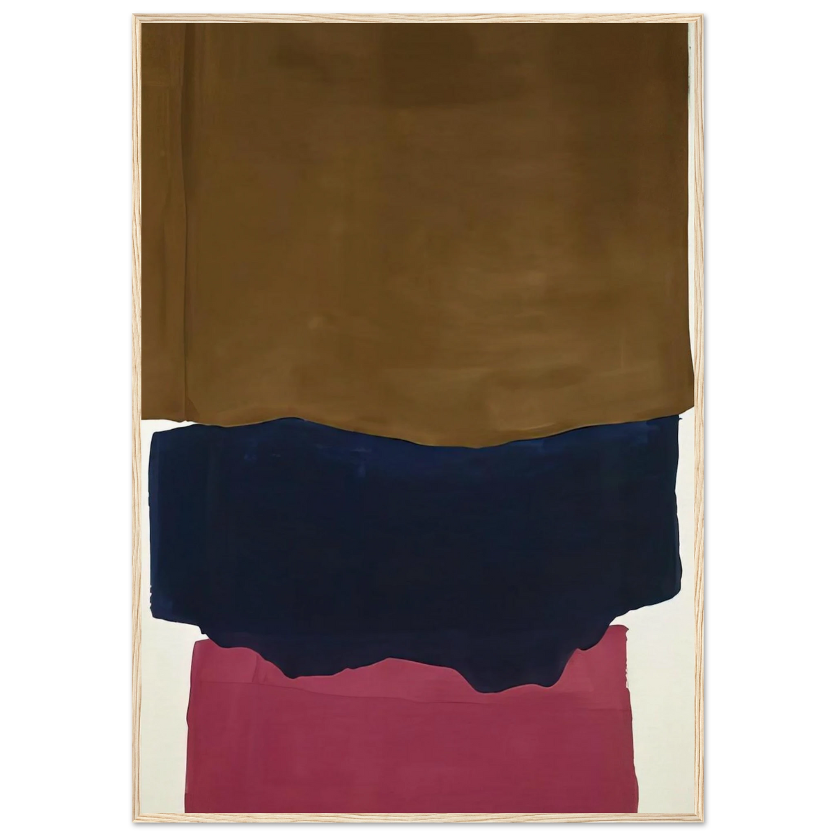 Indian Summer - 1967 Framed Poster | Helen Frankenthaler Framed Prints Wall Art | Frankenthaler Helen