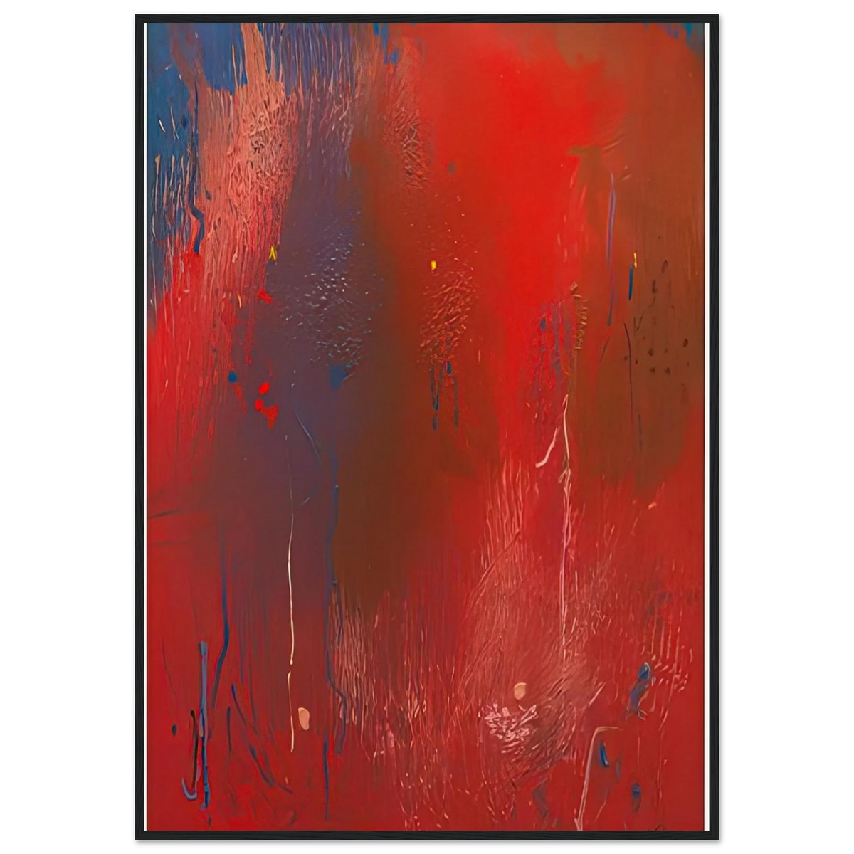 Warrior, 1991- Framed Poster | Helen Frankenthaler Framed Prints Wall Art | Frankenthaler Helen