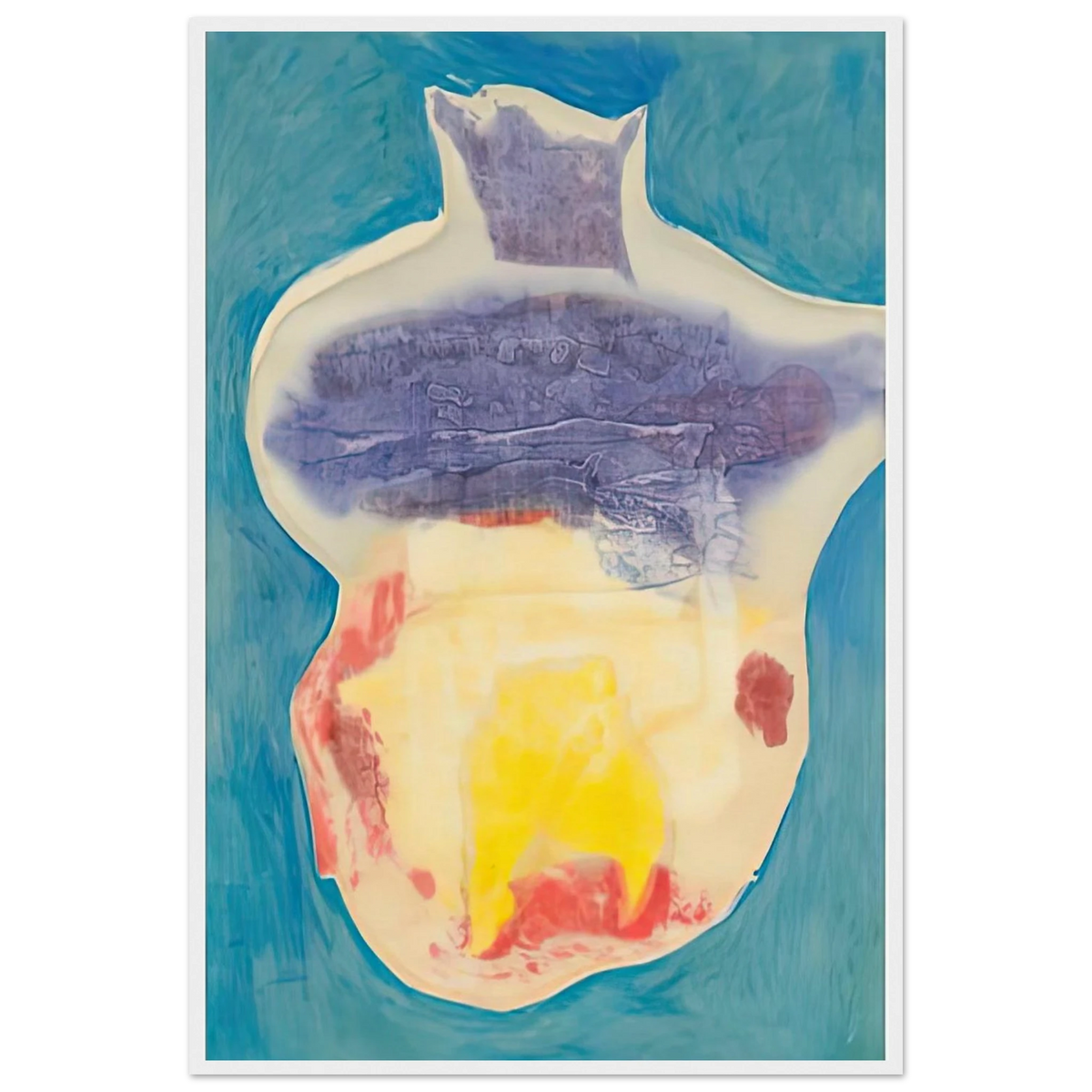 Narcissus, 1963- Framed Poster | Helen Frankenthaler Framed Prints Wall Art | Frankenthaler Helen