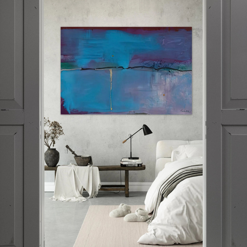 Zone Blue, 1994- Poster | Helen Frankenthaler Poster | Frankenthaler Helen