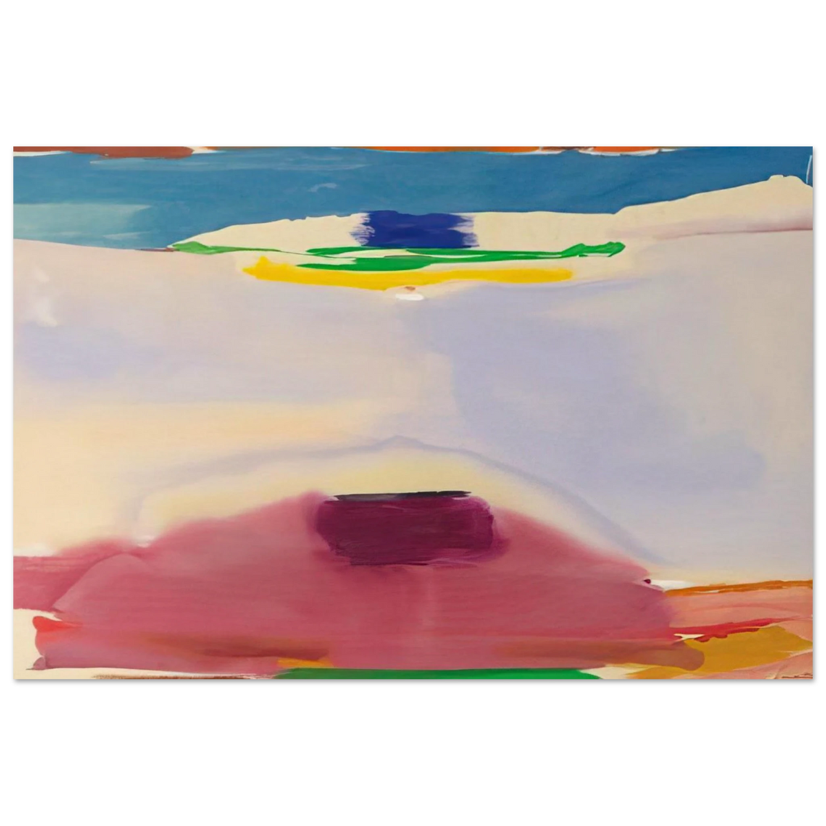 Leveling - 1973 Poster | Helen Frankenthaler Poster | Frankenthaler Helen