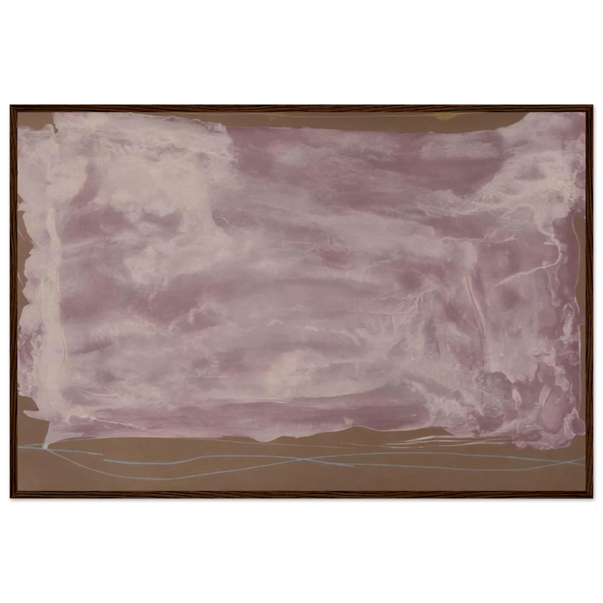 Soho Dreams - 1987 Framed Poster | Helen Frankenthaler Framed Prints Wall Art | Frankenthaler Helen