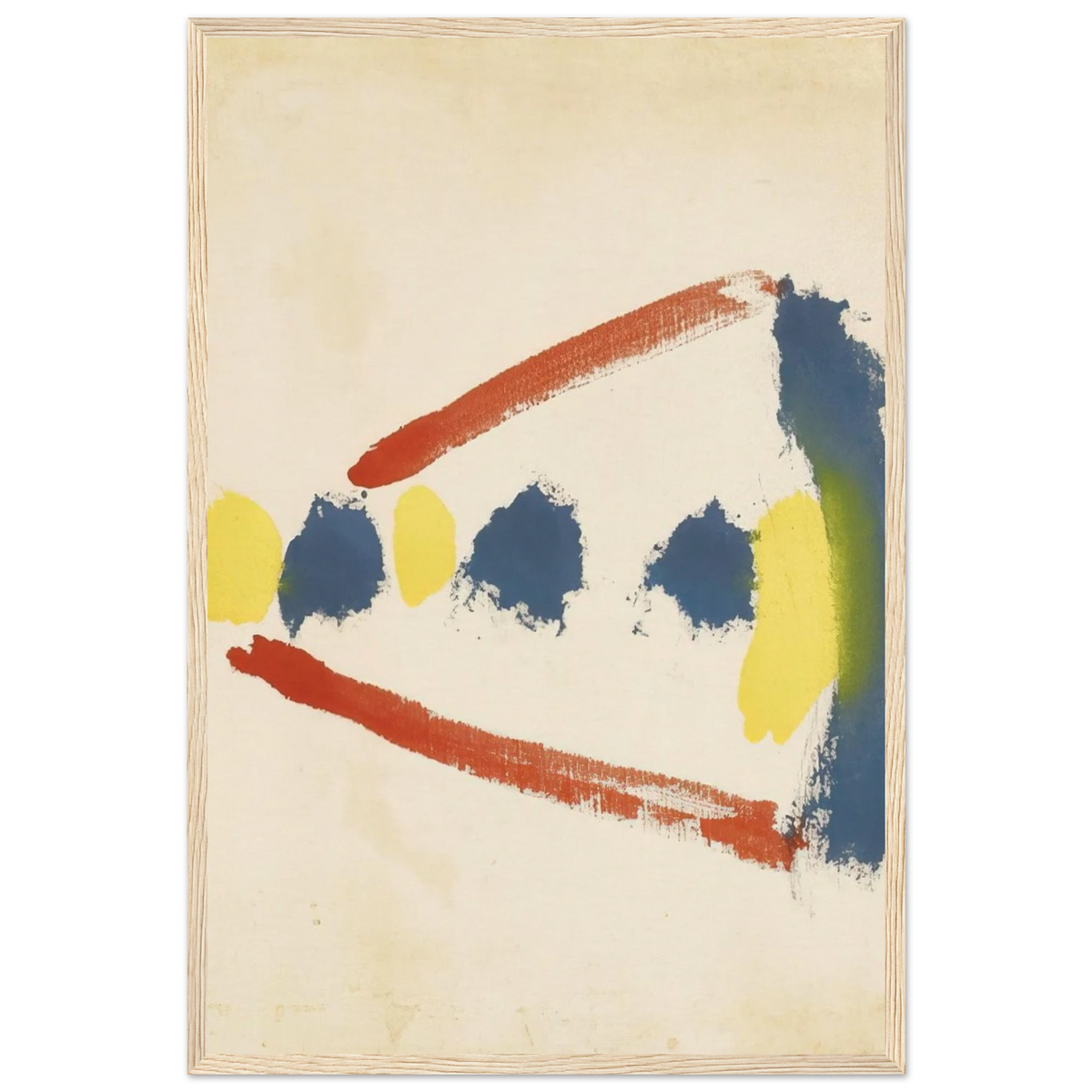 Untitled - 1965 Framed Poster | Helen Frankenthaler Framed Prints Wall Art | Frankenthaler Helen