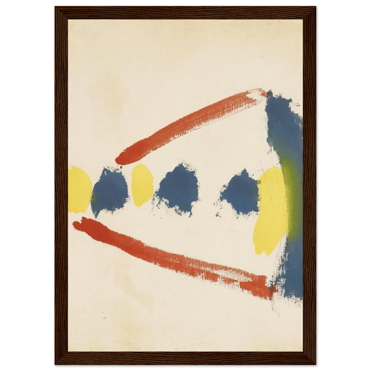 Untitled - 1965 Framed Poster | Helen Frankenthaler Framed Prints Wall Art | Frankenthaler Helen