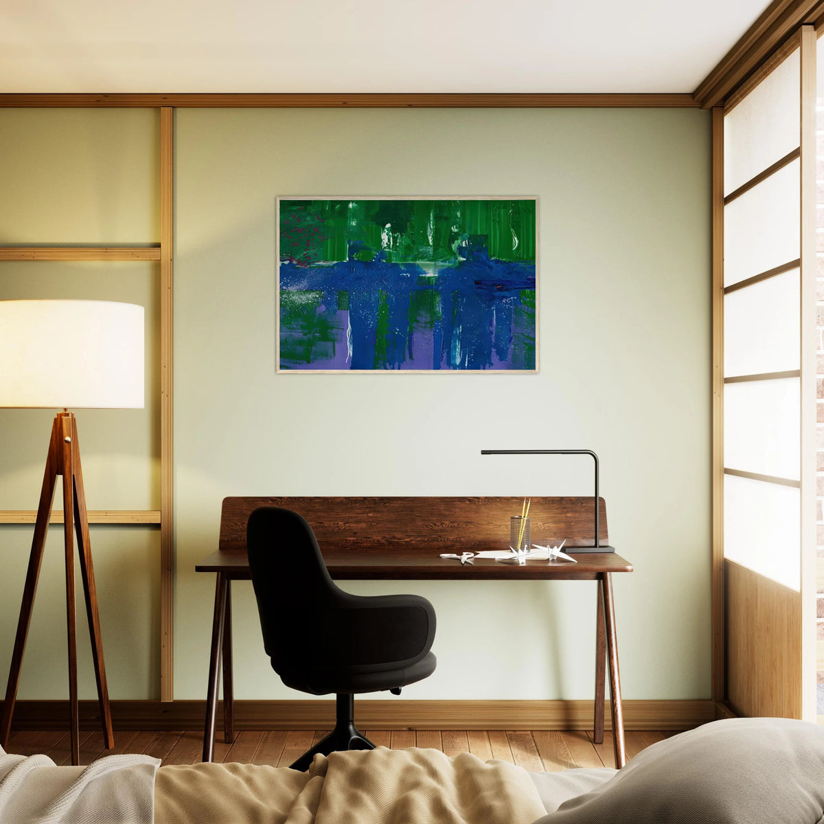 Grotto, 1990- Framed Poster | Helen Frankenthaler Framed Prints Wall Art | Frankenthaler Helen