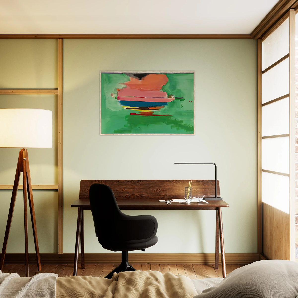 Untitled, 1973- Framed Poster | Helen Frankenthaler Framed Prints Wall Art | Frankenthaler Helen