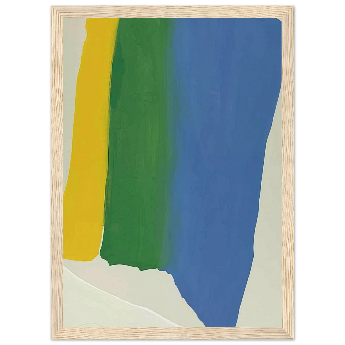 Summer Insignia - 1969 Framed Poster | Helen Frankenthaler Framed Prints Wall Art | Frankenthaler Helen