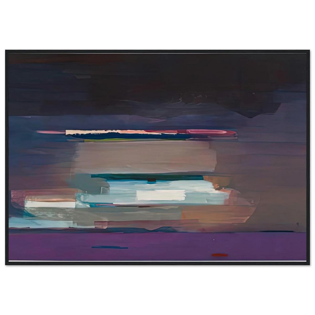 Viewpoint I, 1974- Framed Poster | Helen Frankenthaler Framed Prints Wall Art | Frankenthaler Helen