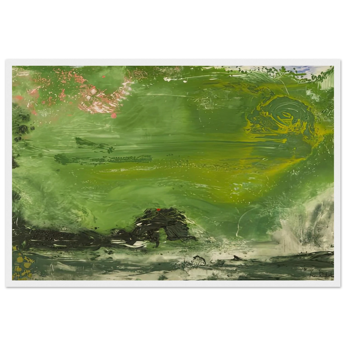 Overture, 1992- Framed Poster | Helen Frankenthaler Framed Prints Wall Art | Frankenthaler Helen