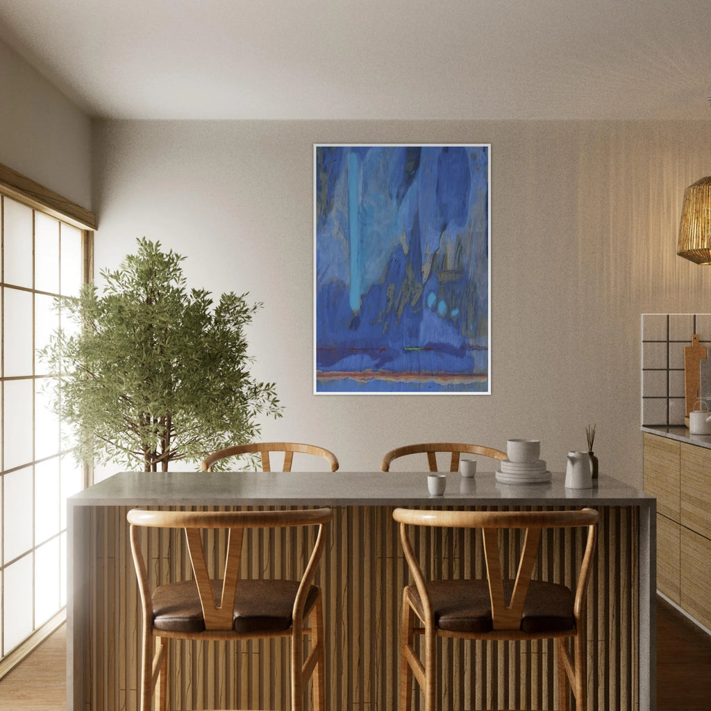 Tales of Genji III - 1998 Framed Poster | Helen Frankenthaler Framed Prints Wall Art | Frankenthaler Helen
