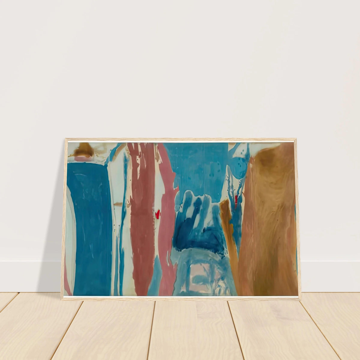 Open Wall, 1953- Framed Poster | Helen Frankenthaler Framed Prints Wall Art | Frankenthaler Helen