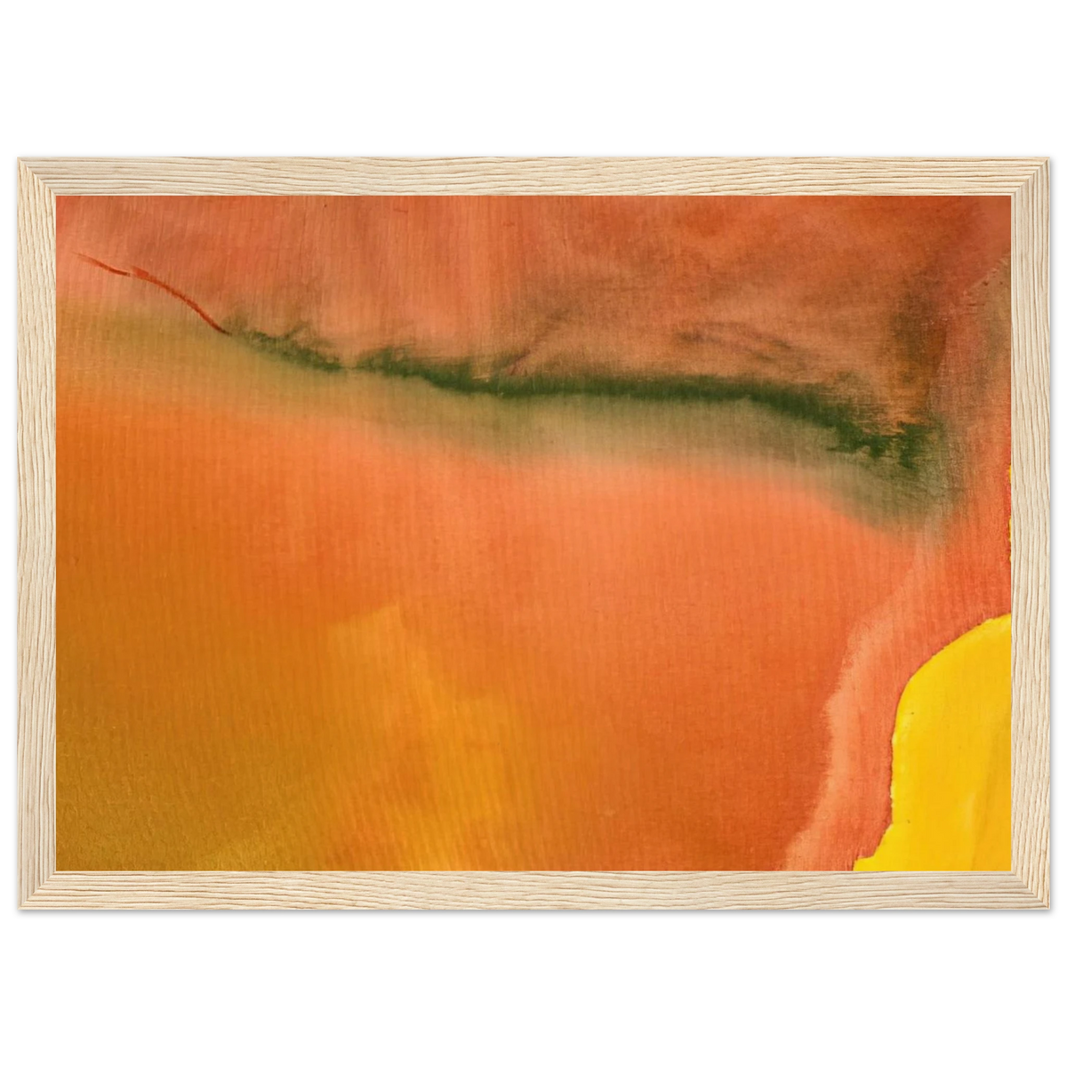 Untitled - 1973 Framed Poster | Helen Frankenthaler Framed Prints Wall Art | Frankenthaler Helen