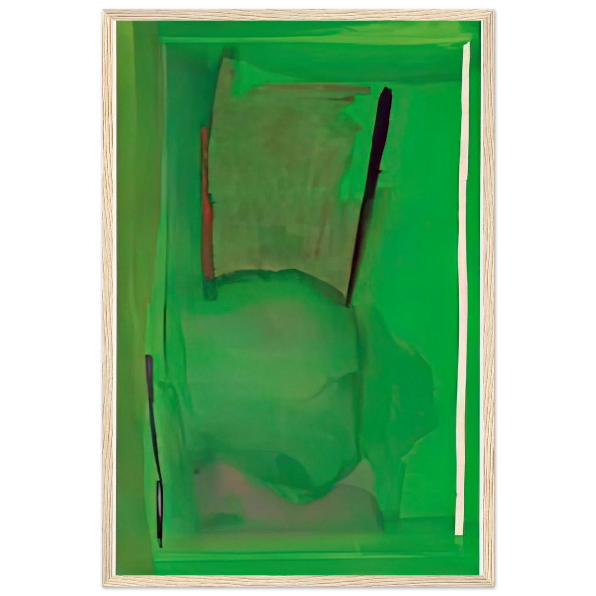 Ocean Drive West #2, 1974- Framed Poster | Helen Frankenthaler Framed Prints Wall Art | Frankenthaler Helen