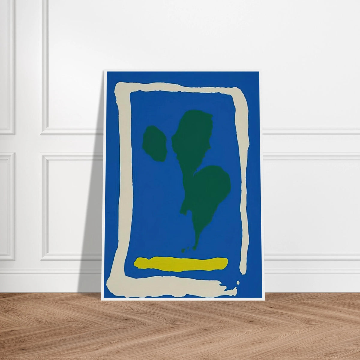 Air Frame - 1965 Framed Poster | Helen Frankenthaler Framed Prints Wall Art | Frankenthaler Helen