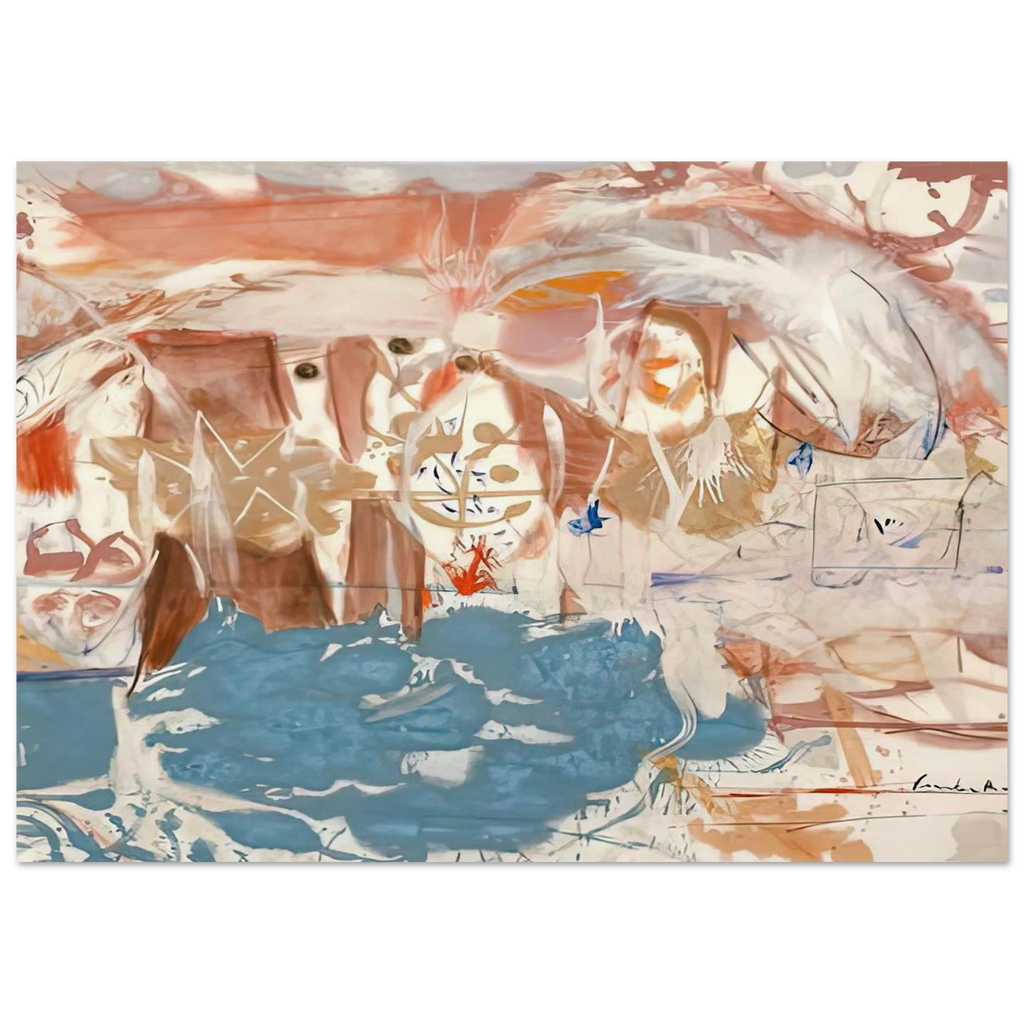 Dawn After the Storm, 1957- Poster | Helen Frankenthaler Poster | Frankenthaler Helen