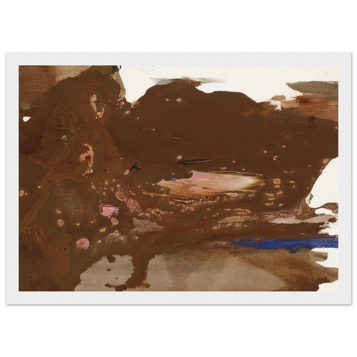 Untitled - 1978 Framed Poster | Helen Frankenthaler Framed Prints Wall Art | Frankenthaler Helen