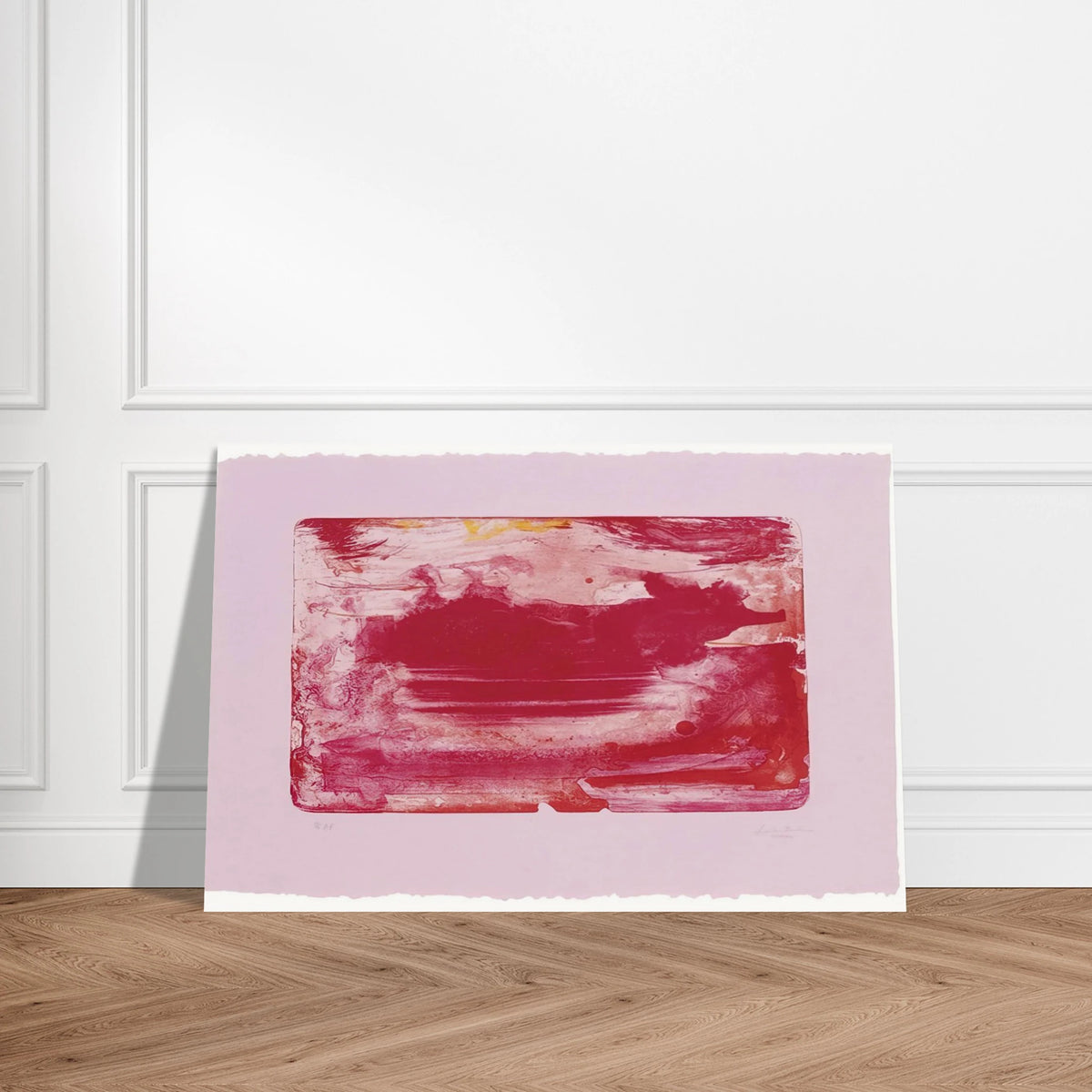 The Red Sea - 1982 Poster | Helen Frankenthaler Poster | Frankenthaler Helen